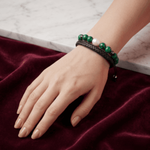 Malachite Bracelet Set