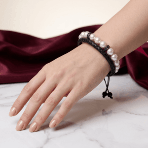 Natural Pearl Bracelet Set